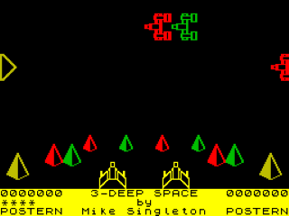 3 Deep Space screenshot 3 for ZX Spectrum